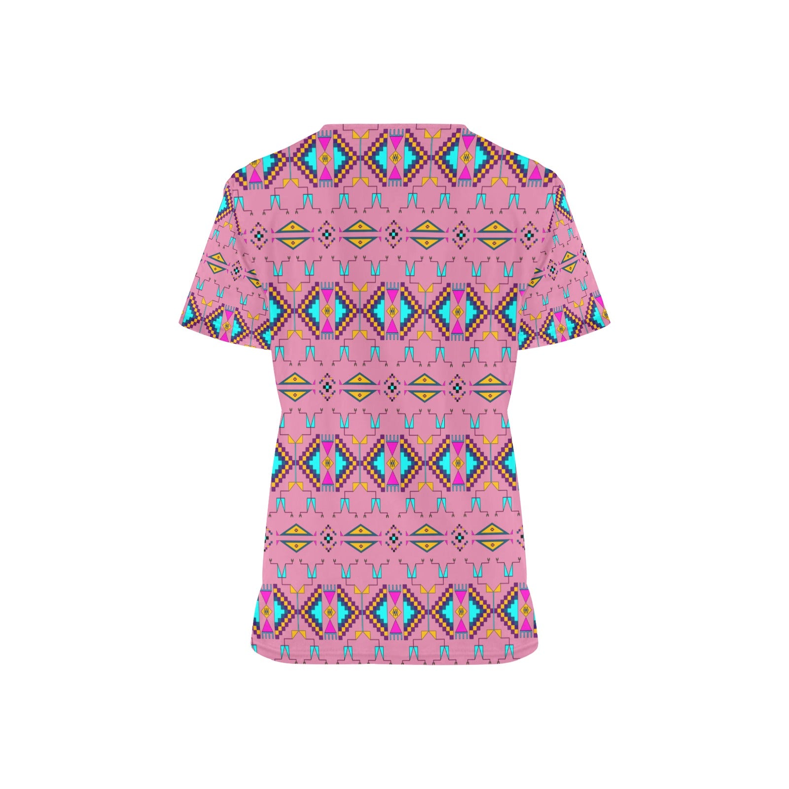 Rite of Passage Pink Scrub Top