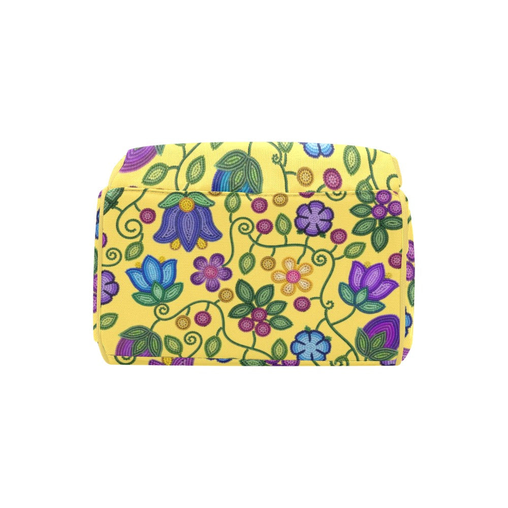 Bloom Uplift Yellow Multi-Function Diaper Backpack/Diaper Bag