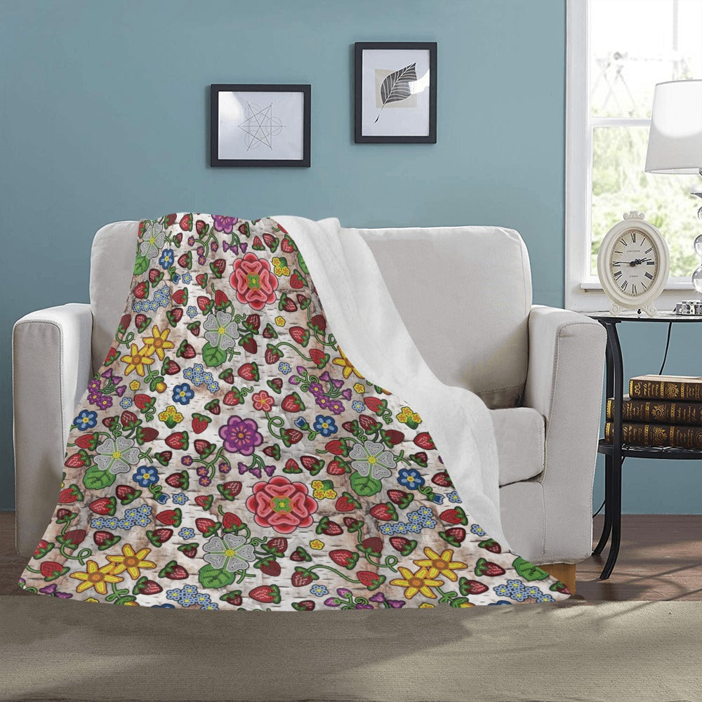 Berry Pop Br Bark Ultra-Soft Micro Fleece Blanket 50"x60"