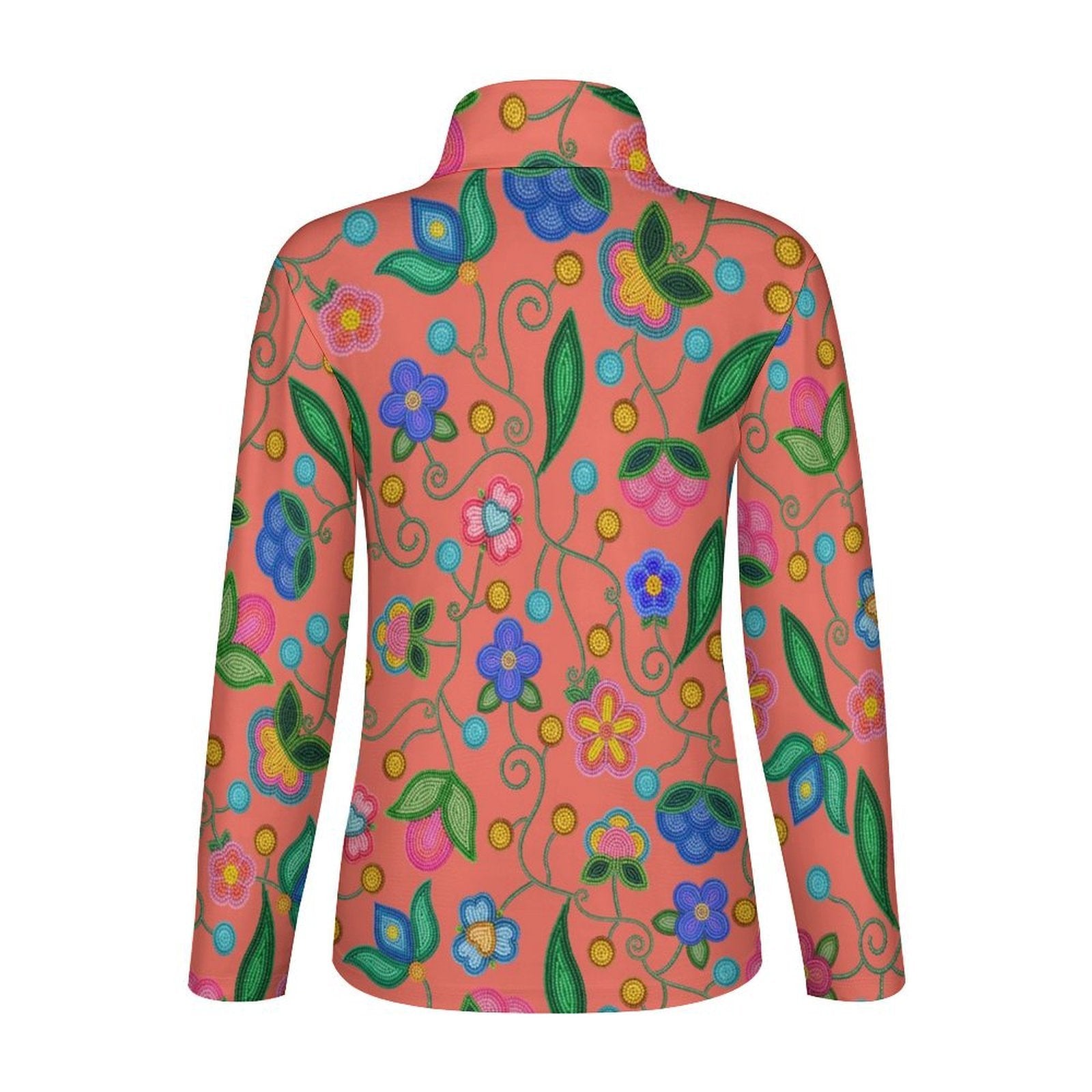 Skyberry Serenade Peach Long Sleeve Yoga Shirt