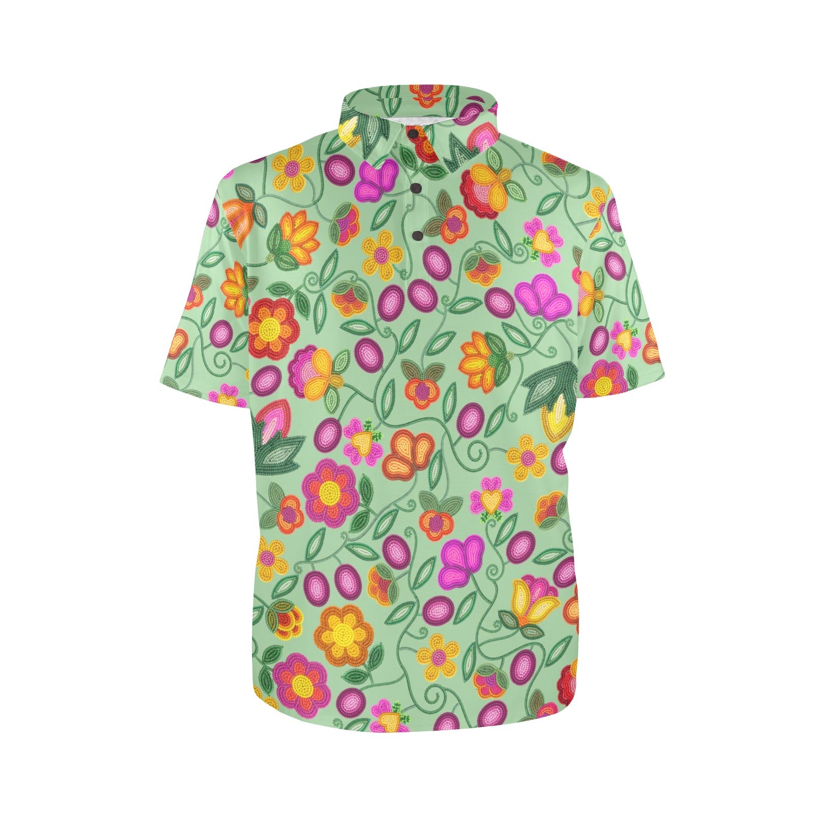 Boreal Bounty Green Polo Shirt