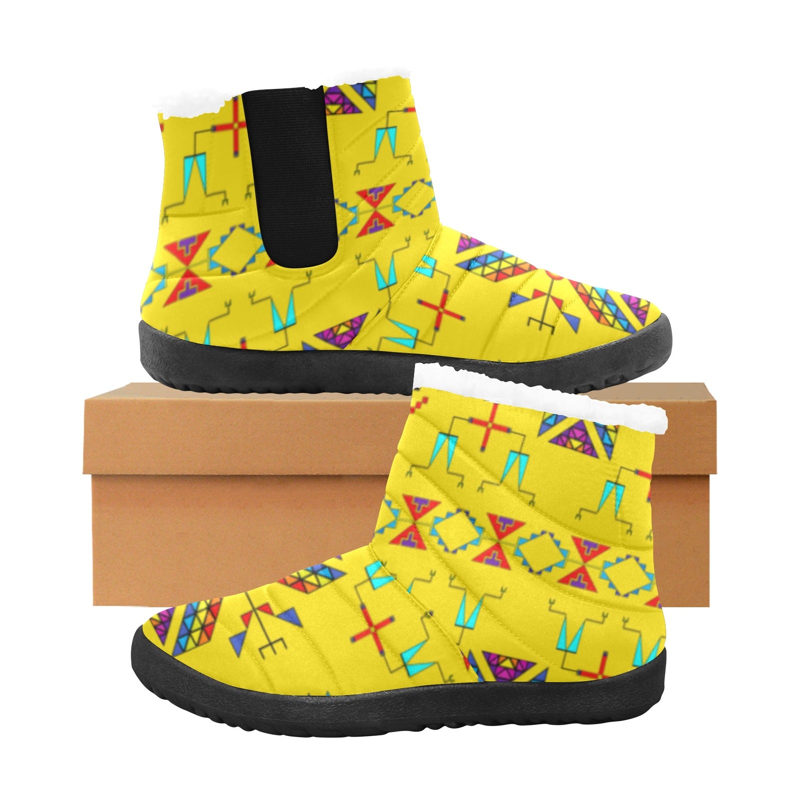 Rainbow Chief Rainbow Yellow Women's Padded Winter Boot