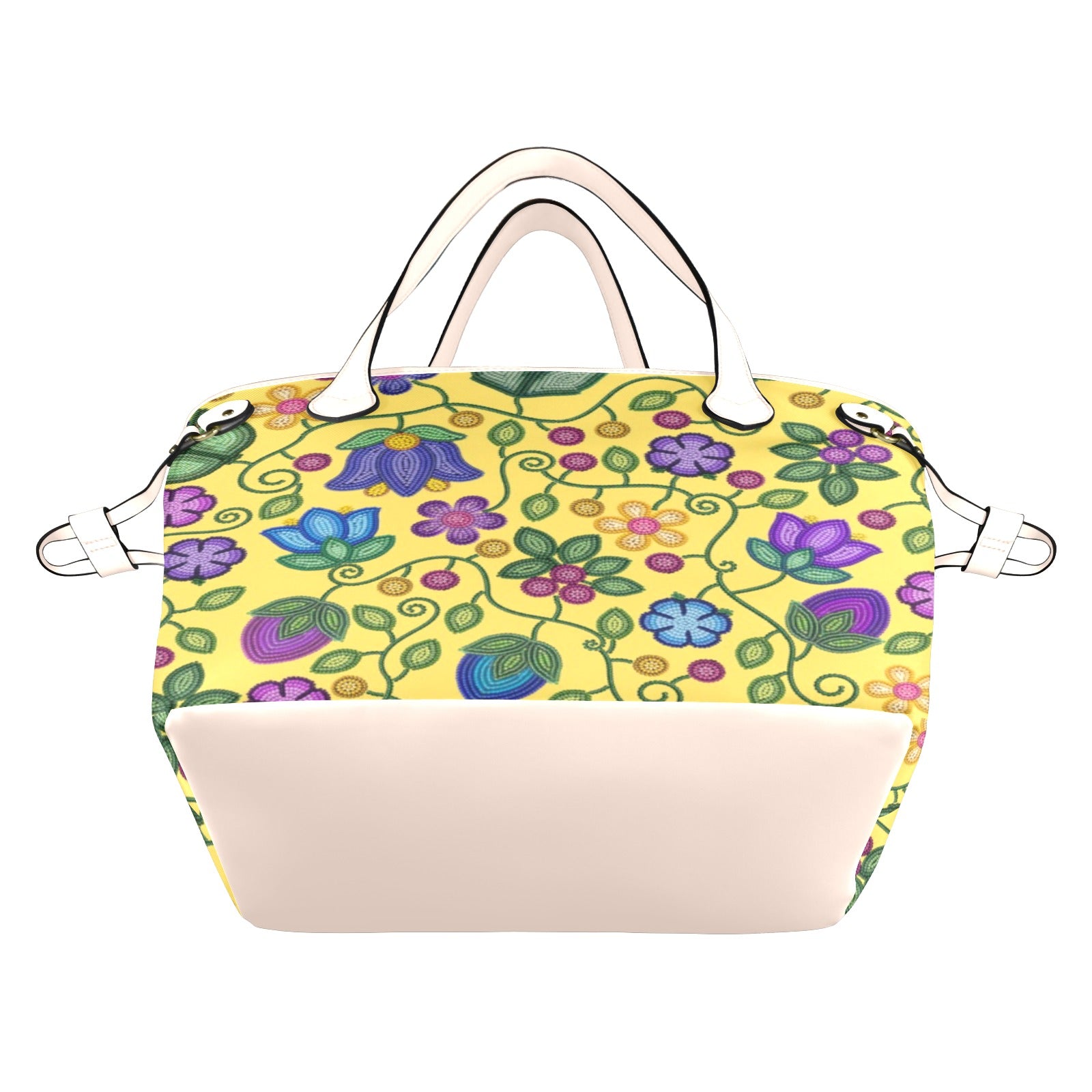 Bloom Uplift Yellow Clover Canvas Tote Bag