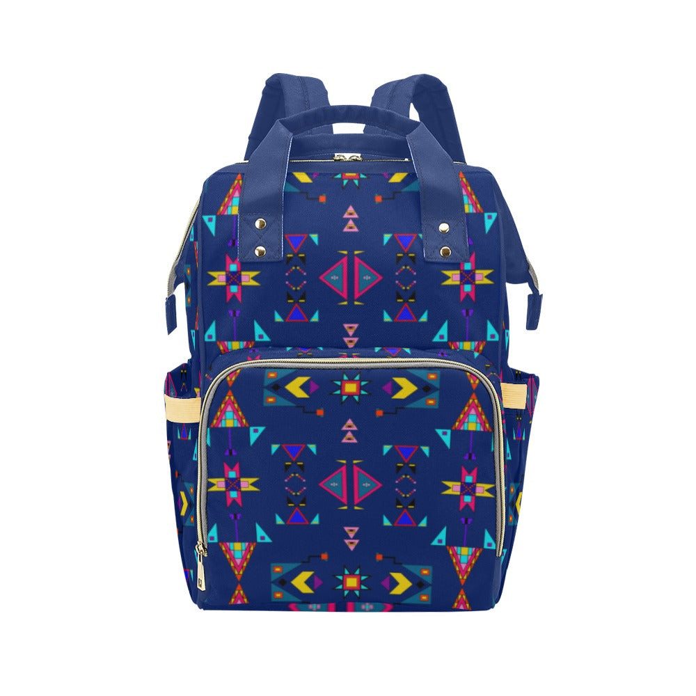 Enemy Territory Dark Navy Multi-Function Diaper Backpack/Diaper Bag