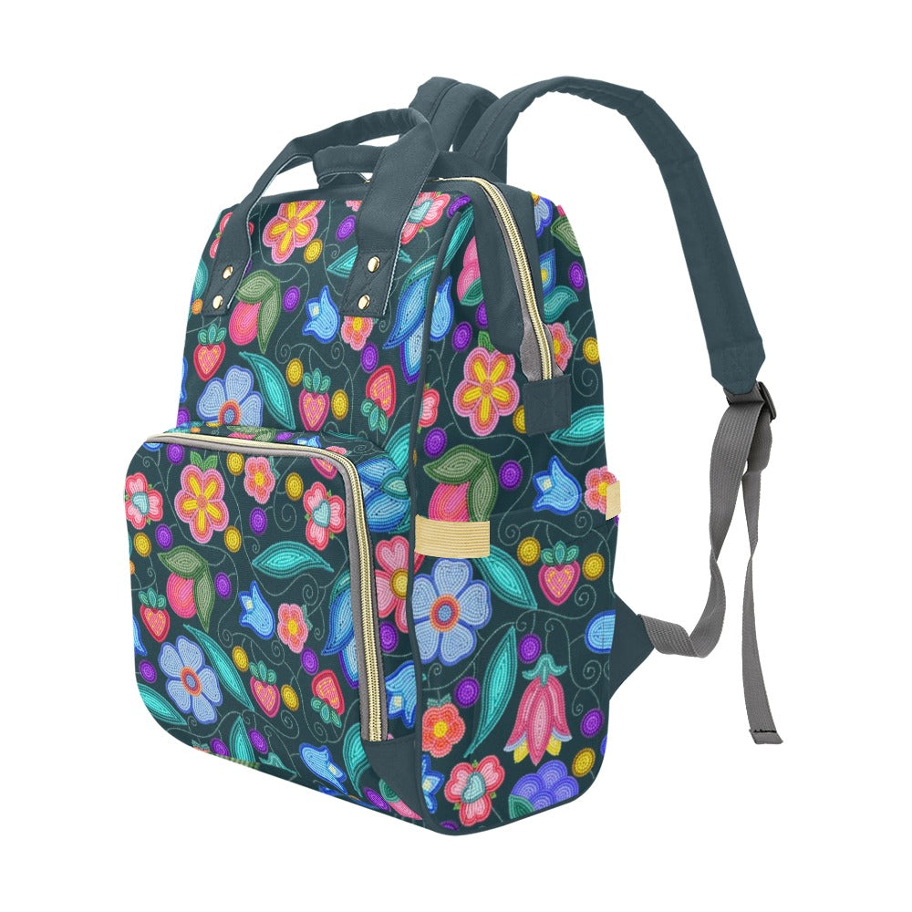 Sweet Offering Dark Teal Multi-Function Diaper Backpack/Diaper Bag