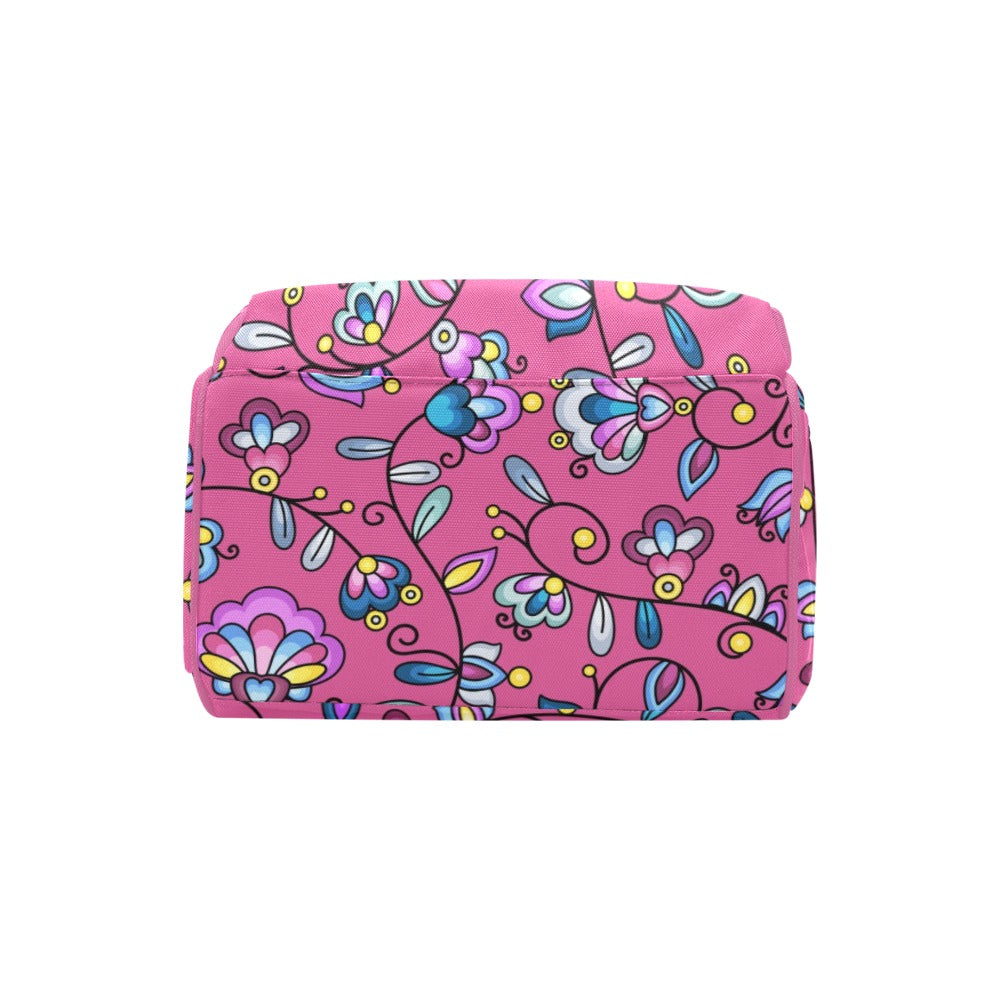 Autumn Bundle Blessing Pink Multi-Function Diaper Backpack/Diaper Bag