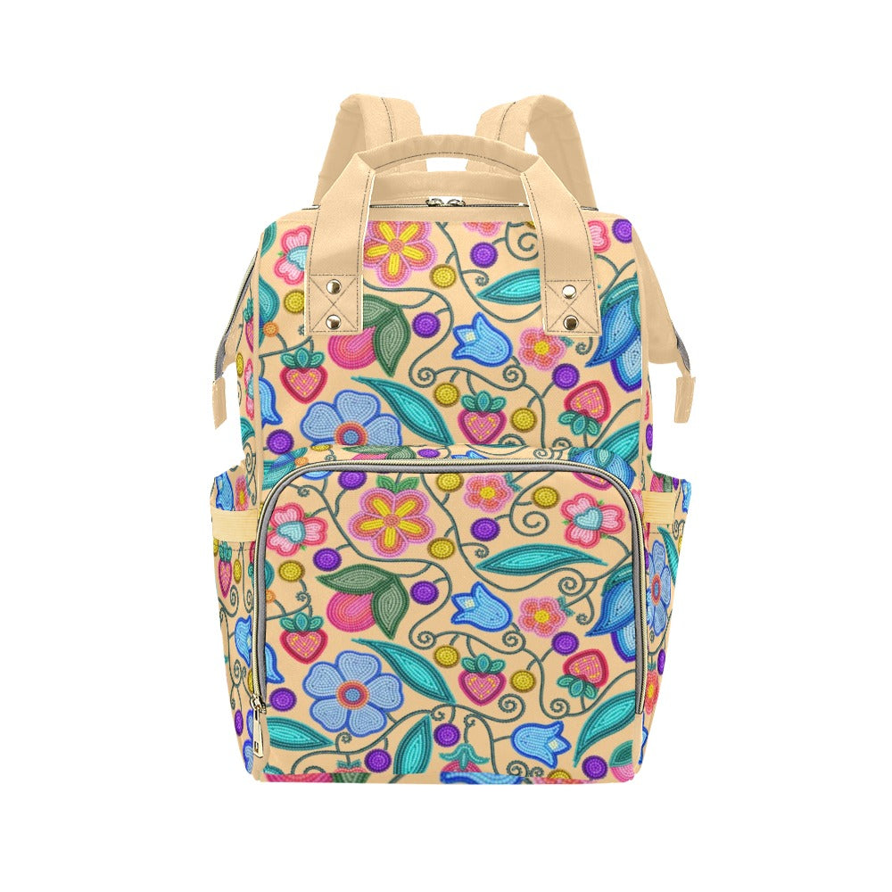 Sweet Offering Cream Multi-Function Diaper Backpack/Diaper Bag
