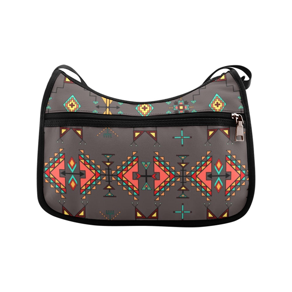 Thunder Flight Gray Crossbody Bag