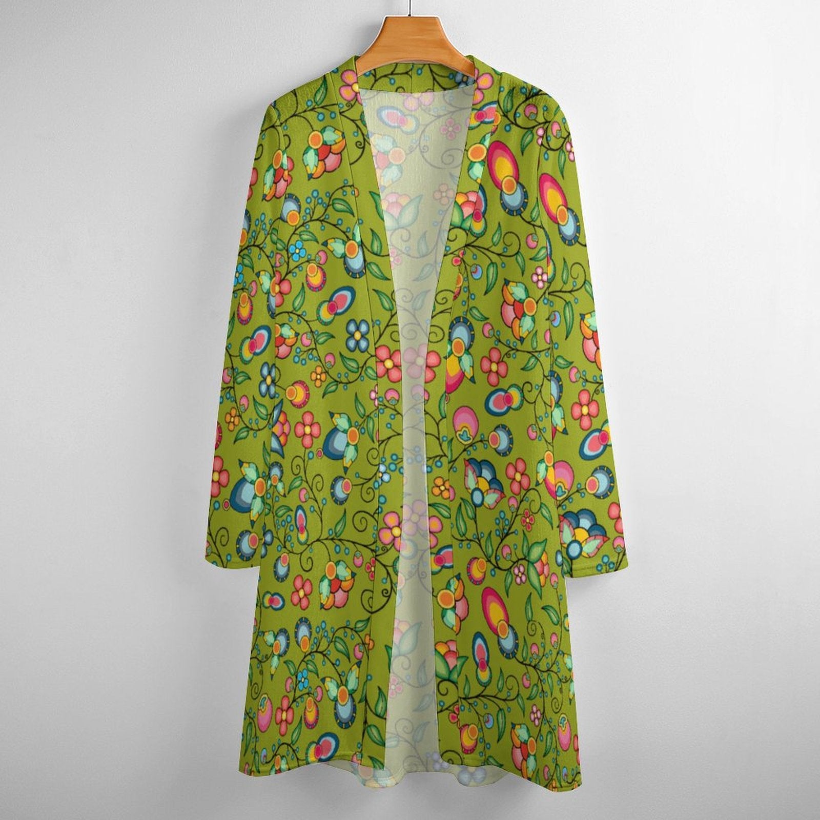 Floral Bounty Sweetgrass Cardigan
