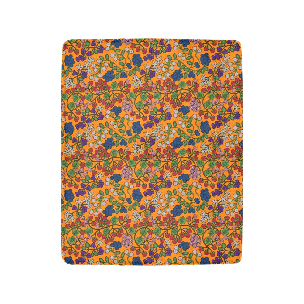 Takwakin Harvest Carrot Ultra-Soft Micro Fleece Blanket 40"x50"