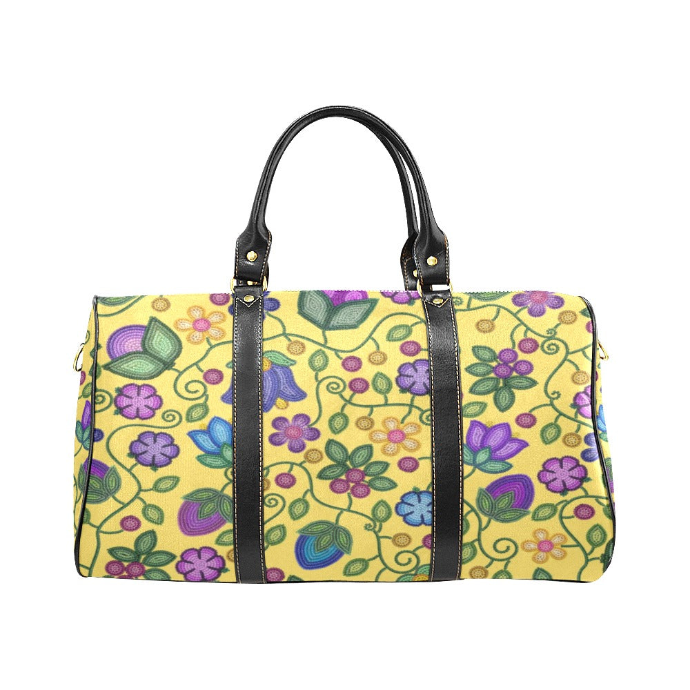Bloom Uplift Yellow Waterproof Travel Bag/Small