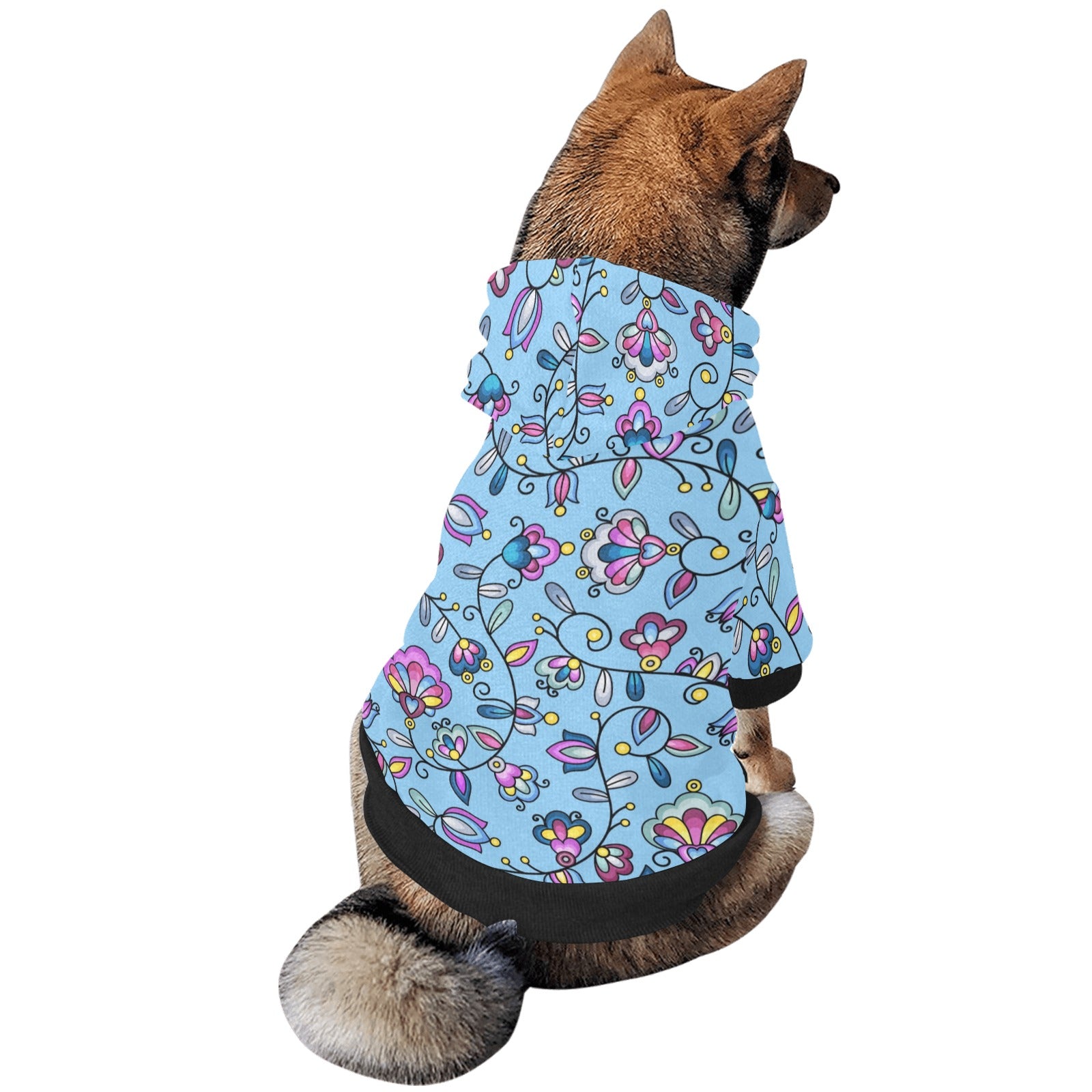 Autumn Bundle Blessing Blue Pet Dog Hoodie