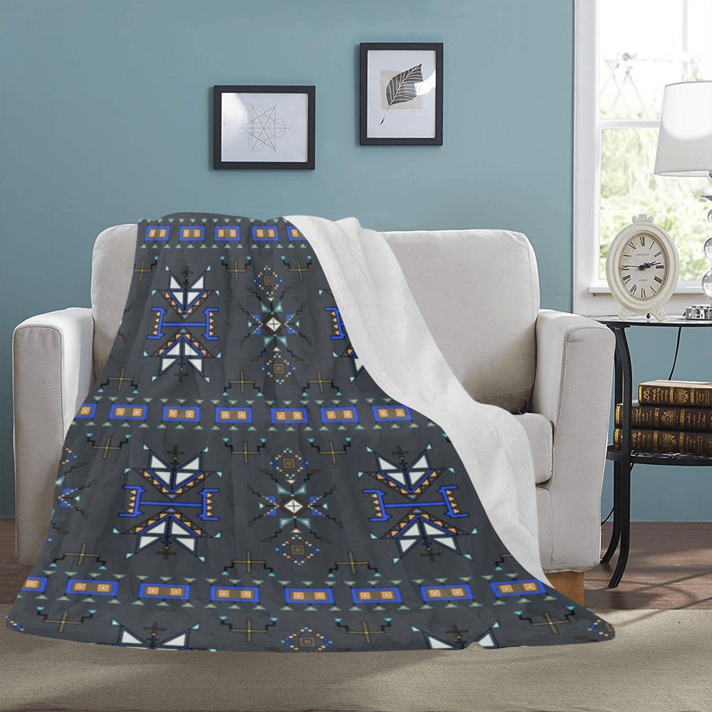 Eagle Strike Gray Ultra-Soft Micro Fleece Blanket 60"x80"
