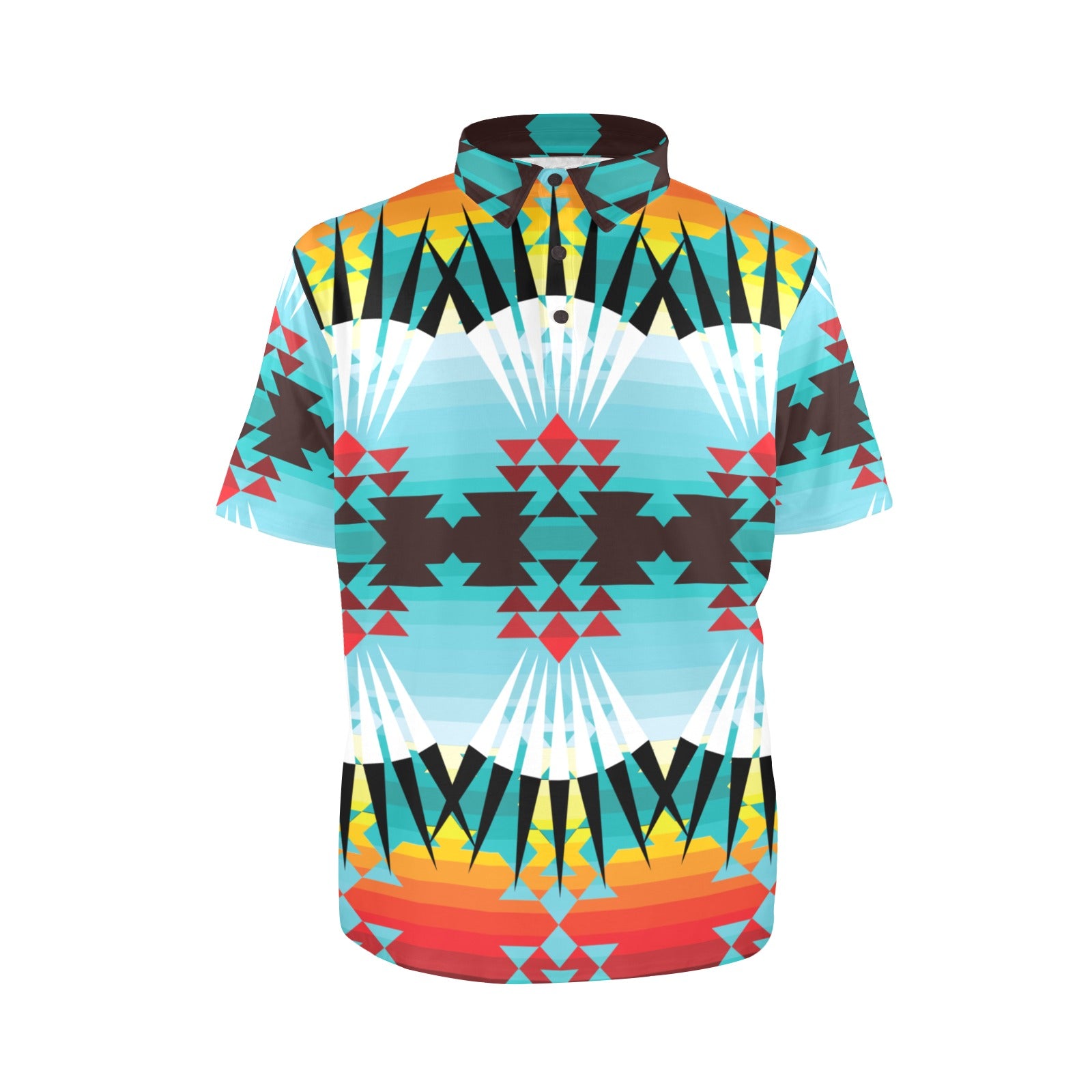 Ribbonwork Bustle Polo Shirt