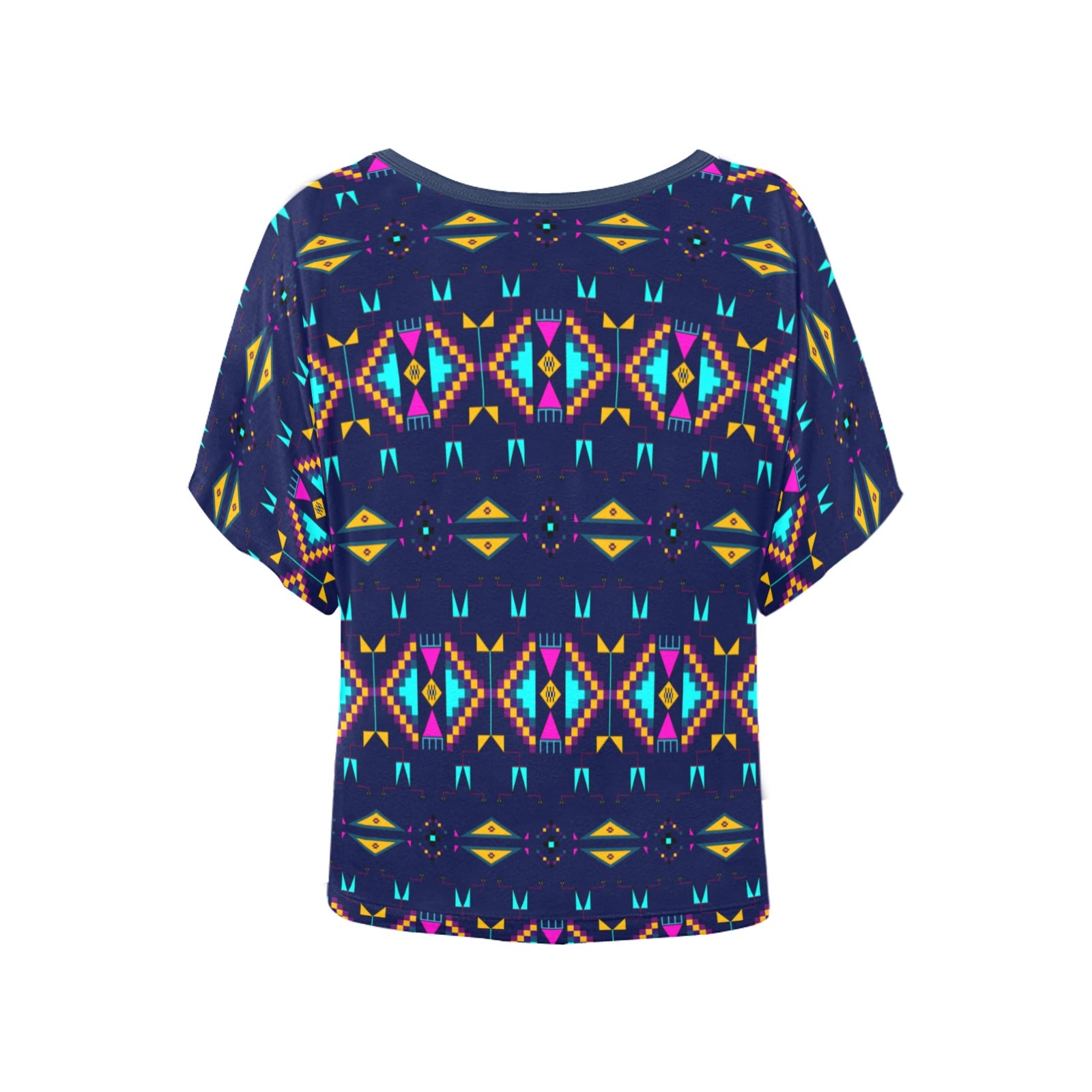 Rite of Passage Prairie Night Women's Batwing-Sleeved Blouse T shirt