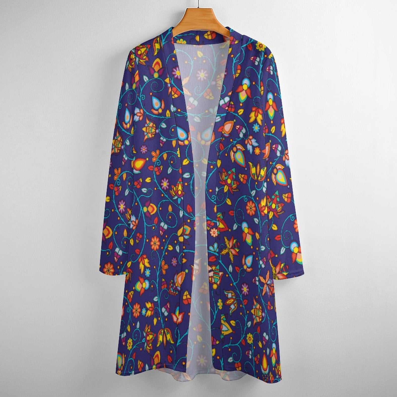 Thorny Path Blue Cardigan