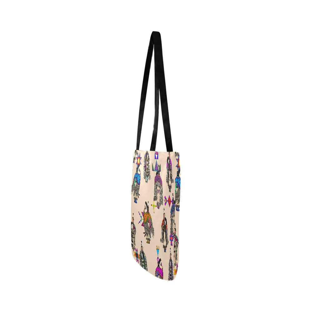 Women's Tradish Dancers  Muslin Reusable Shopping Bag (Two sides)