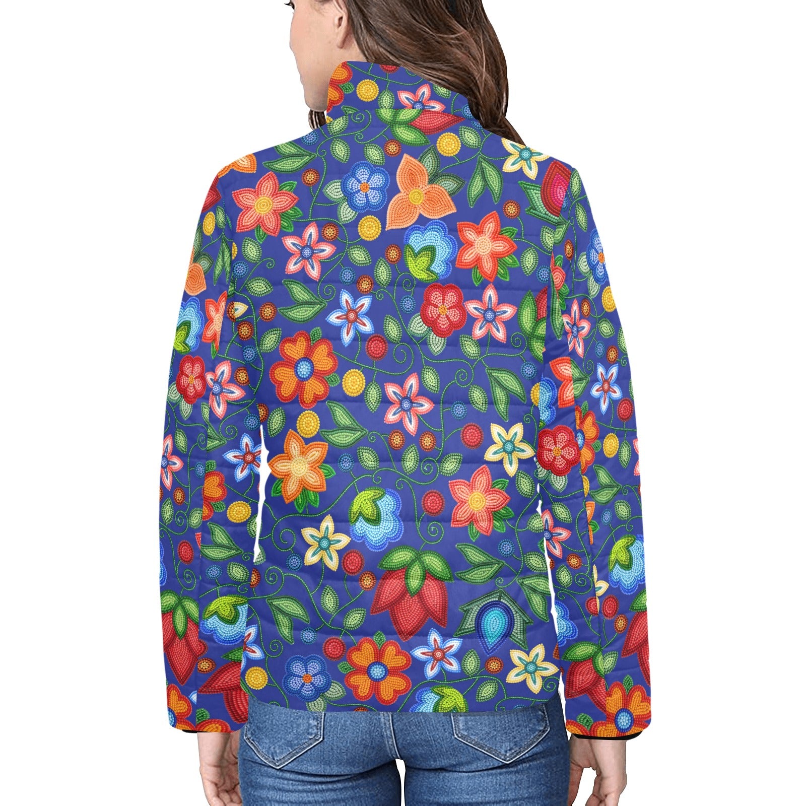 Morning Harmony Sapphire Women's Stand Collar Padded Jacket