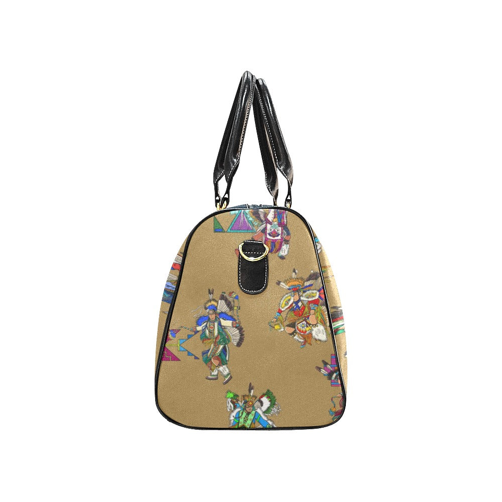 Men's Fancy Dancers Earth Waterproof Travel Bag/Small