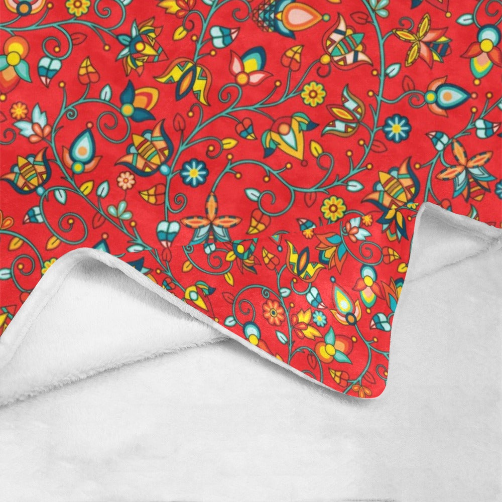Thorny Path Red Ultra-Soft Micro Fleece Blanket 60"x80"