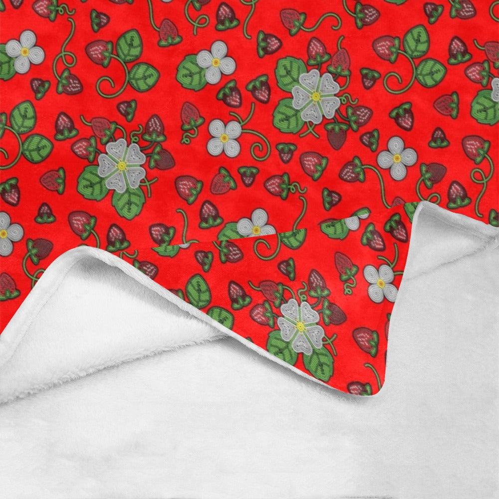 Strawberry Dreams Fire Ultra-Soft Micro Fleece Blanket 40"x50"