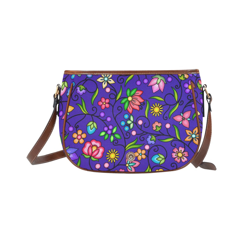 Grandmother Legacy Purple Saddle Bag/Large