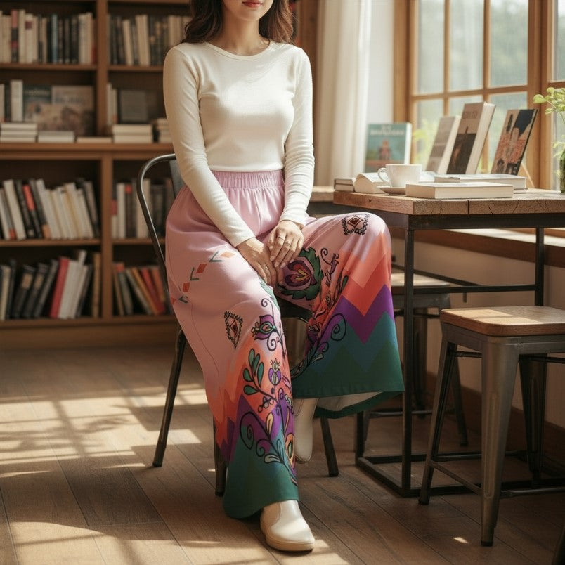 Cedar Wind Bloom Ribbon Pant