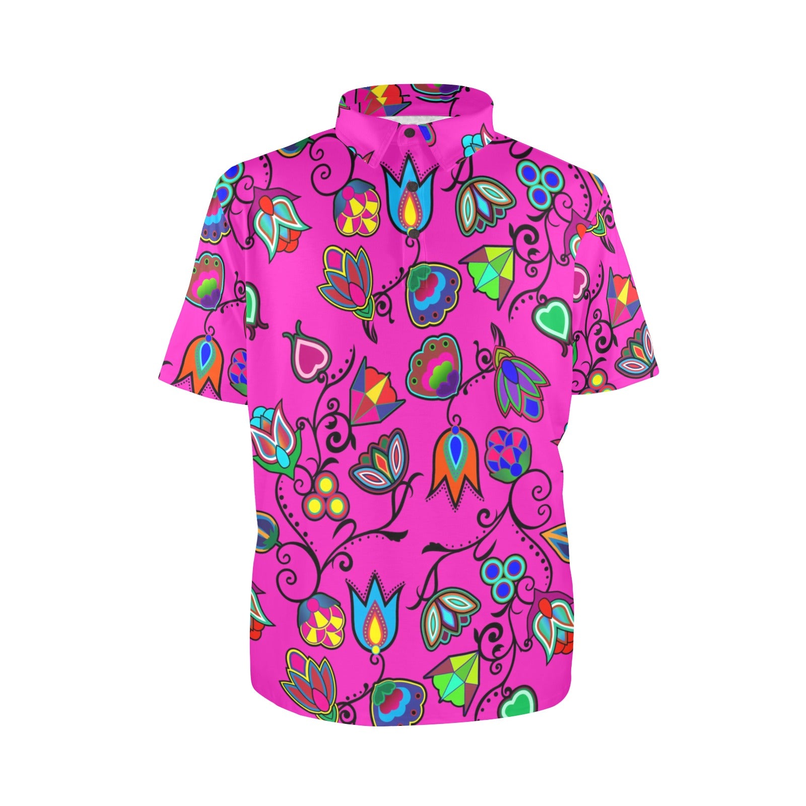 Indigenous Paisley Polo Shirt