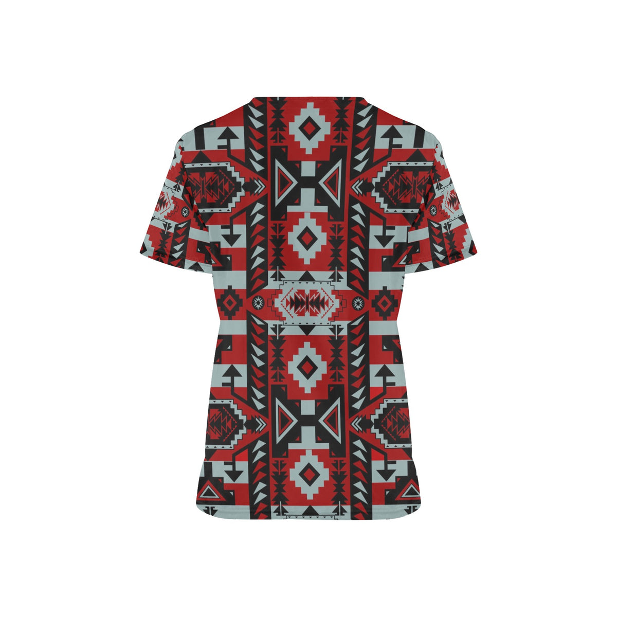 Chiefs Mountain Candy Sierra Dark Scrub Top