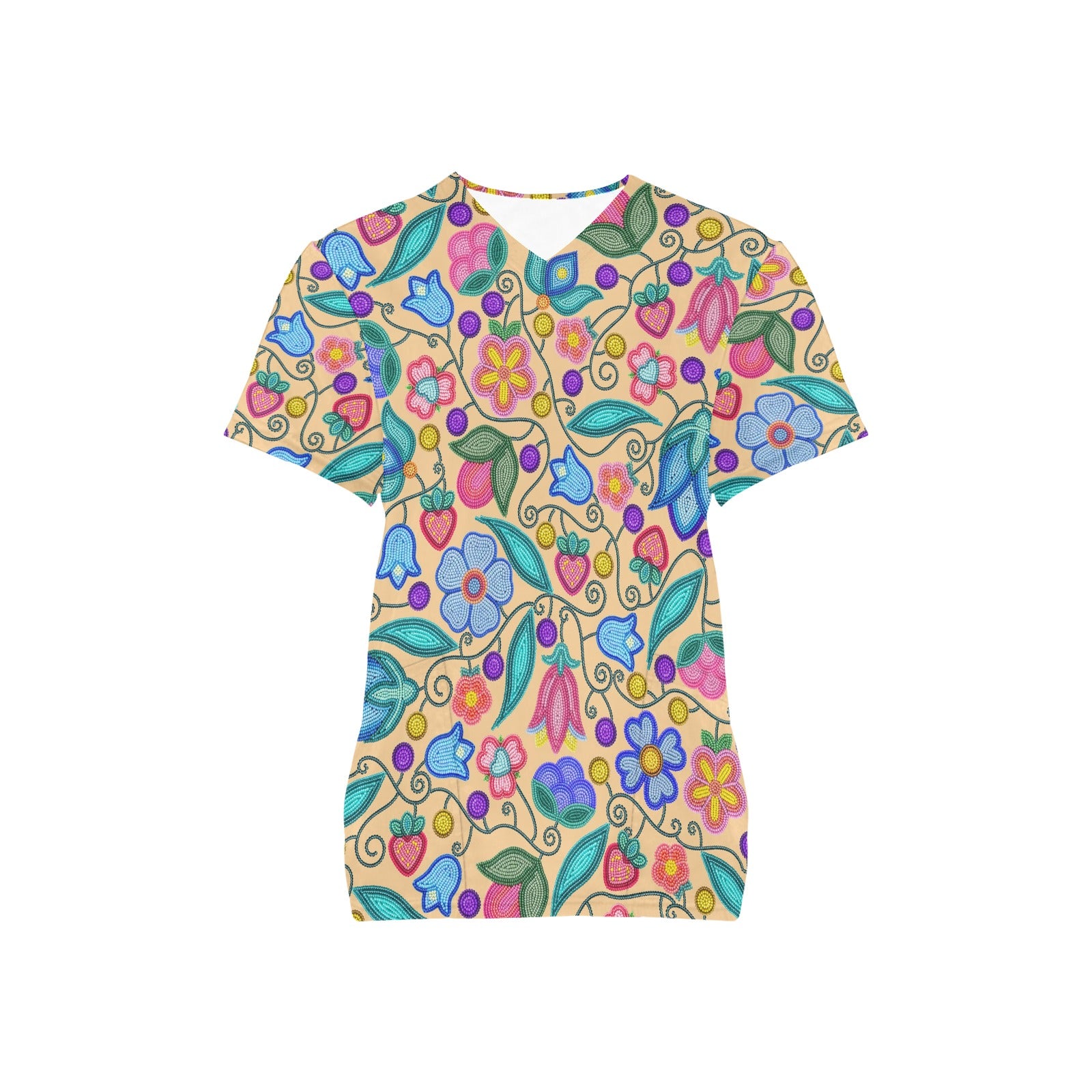 Sweet Offering Cream Scrub Top