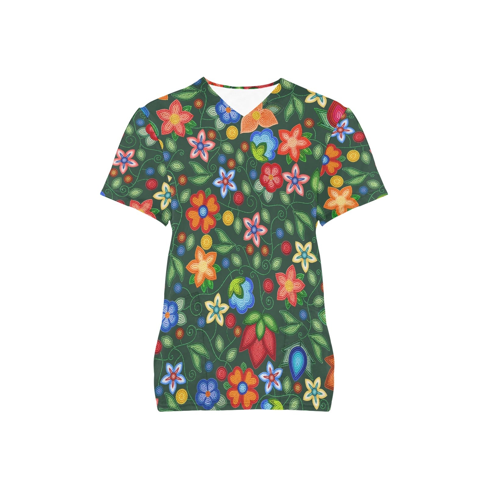 Morning Harmony Forest Scrub Top