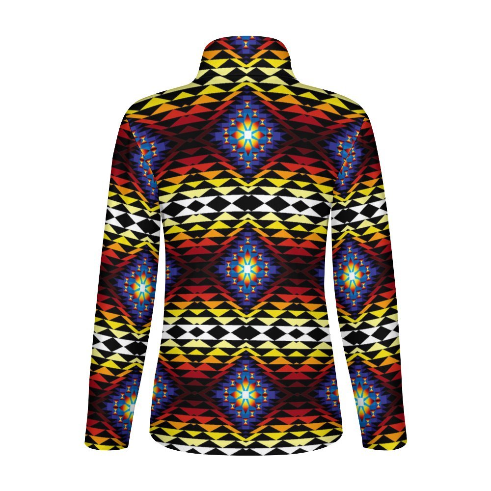 Sunset Blanket Long Sleeve Yoga Shirt