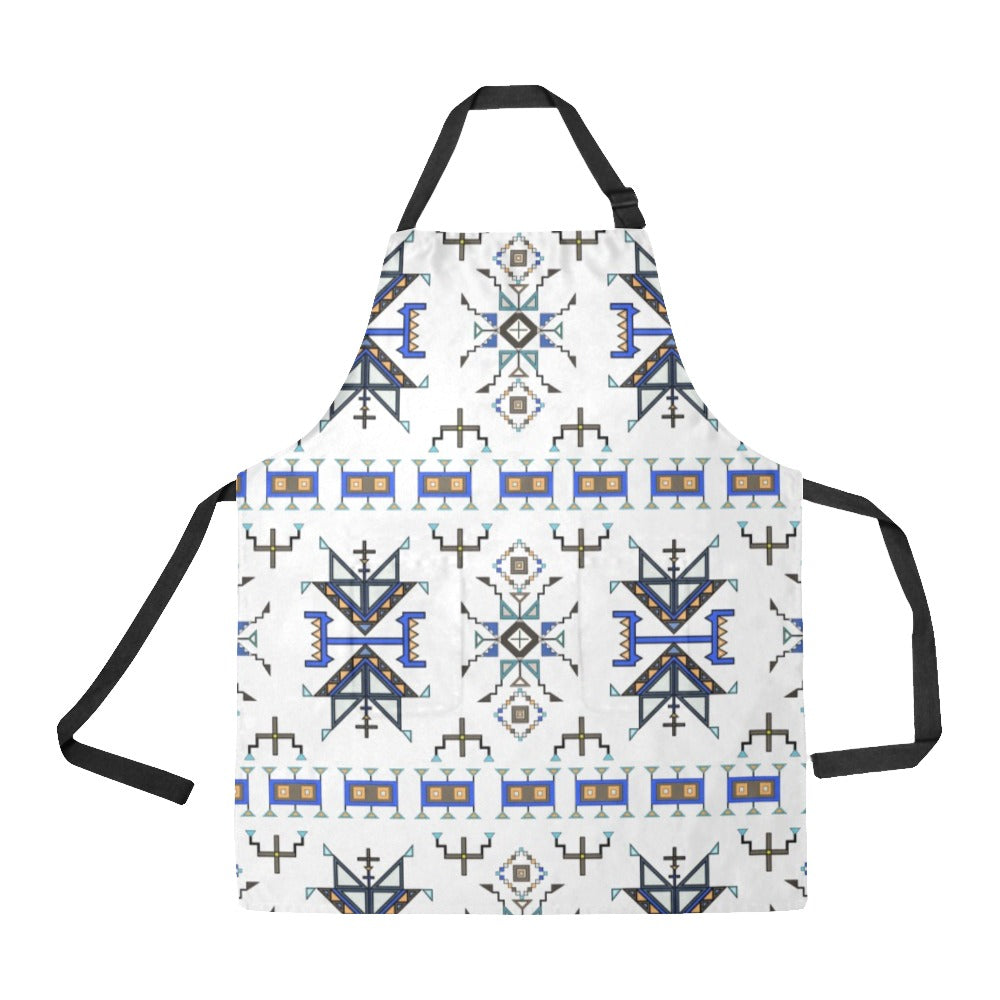Eagle Strike White Apron