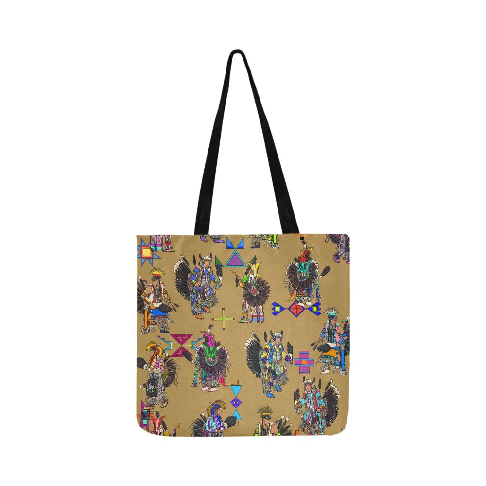 Men's Tradish Dancers Earth Reusable Shopping Bag (Two sides)