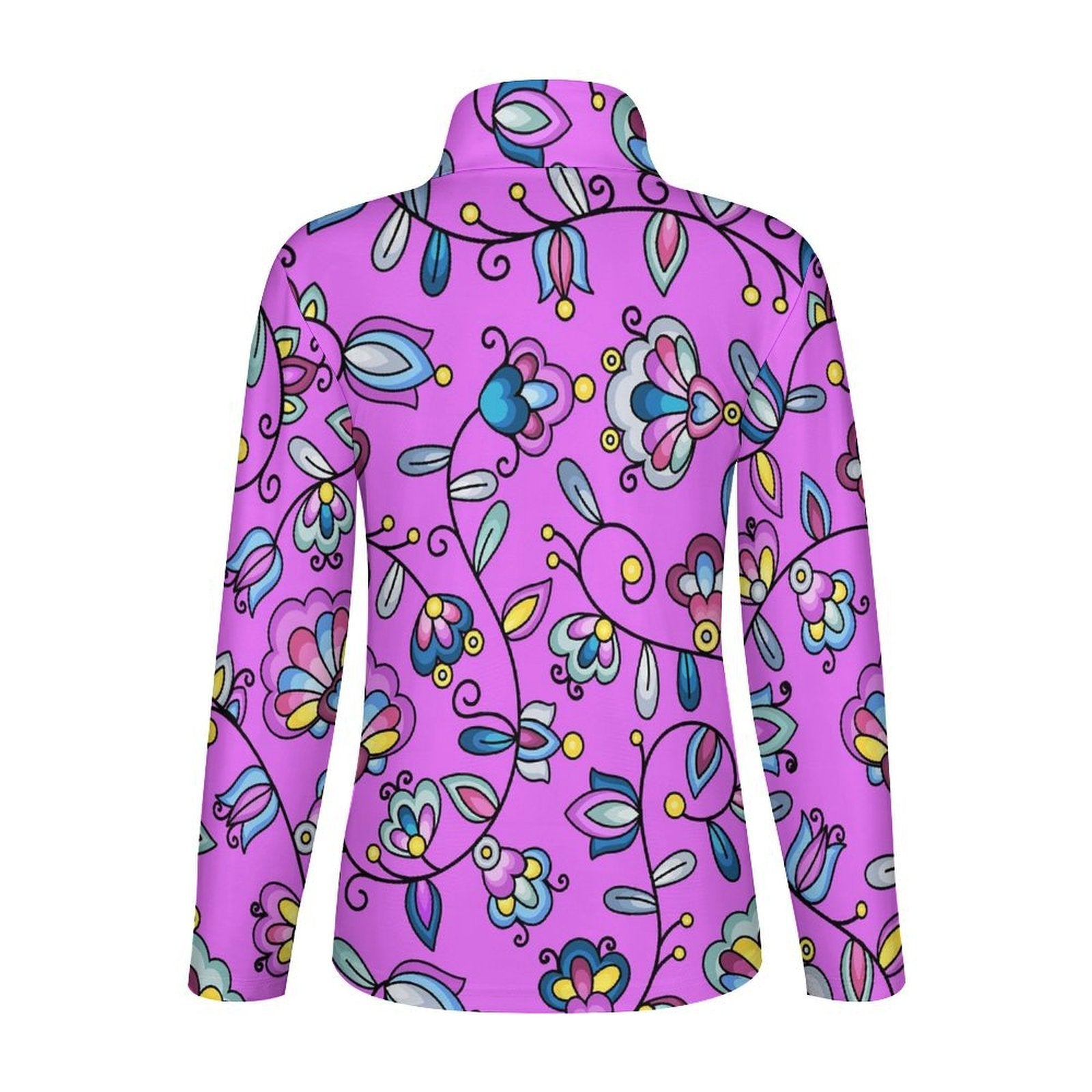 Autumn Bundle Blessing Purple Long Sleeve Yoga Shirt