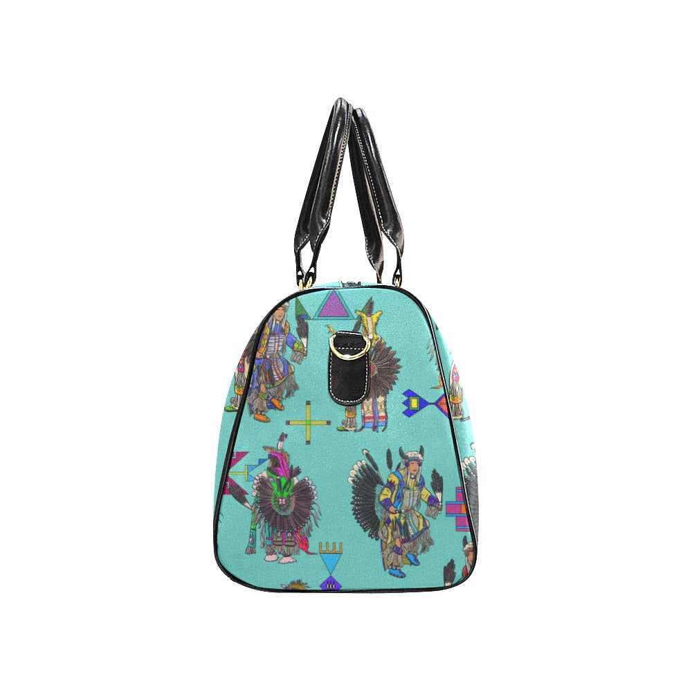 Men's Tradish Dancers Eggshell Blue Waterproof Travel Bag/Small