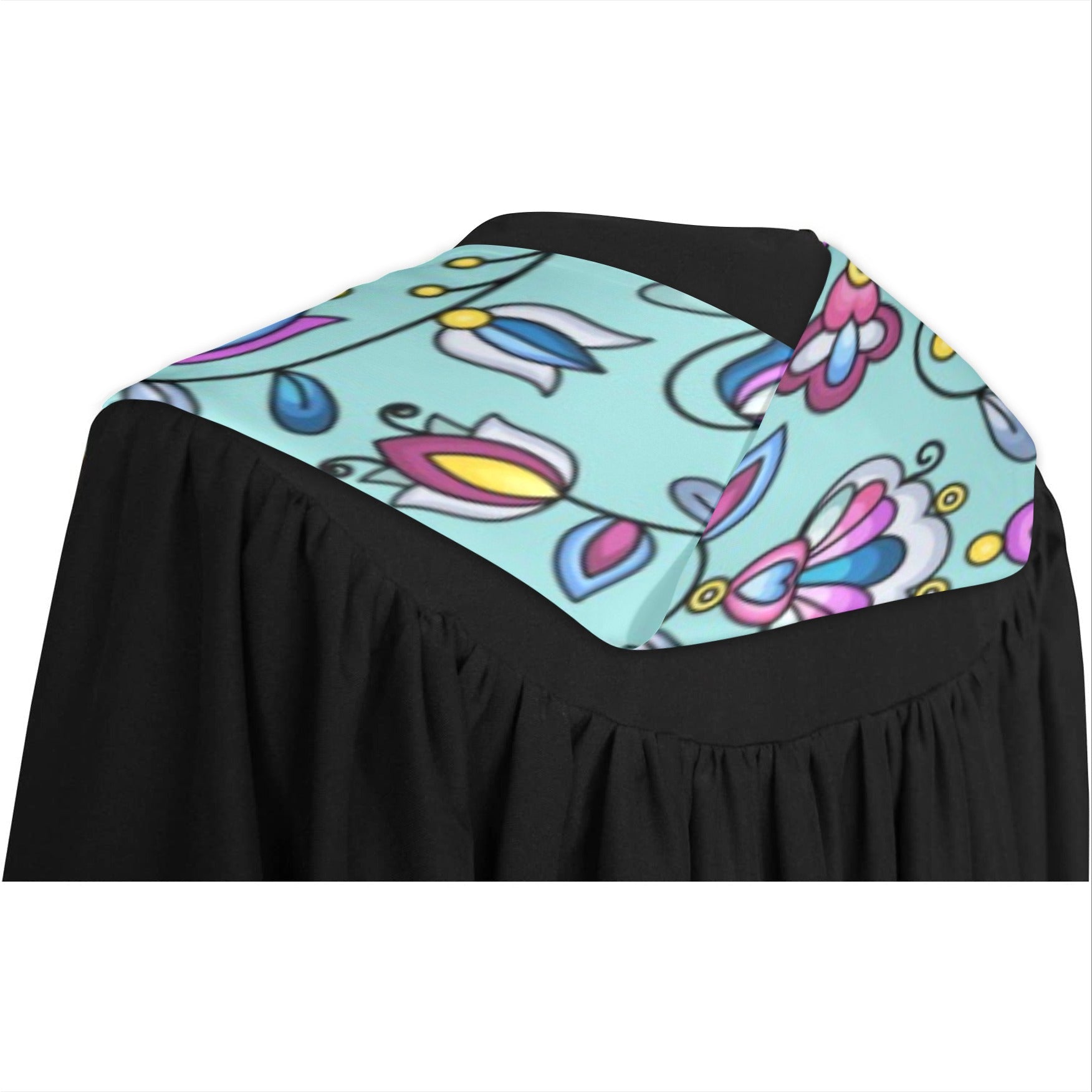 Autumn Bundle Blessing Turquoise Graduation Stole