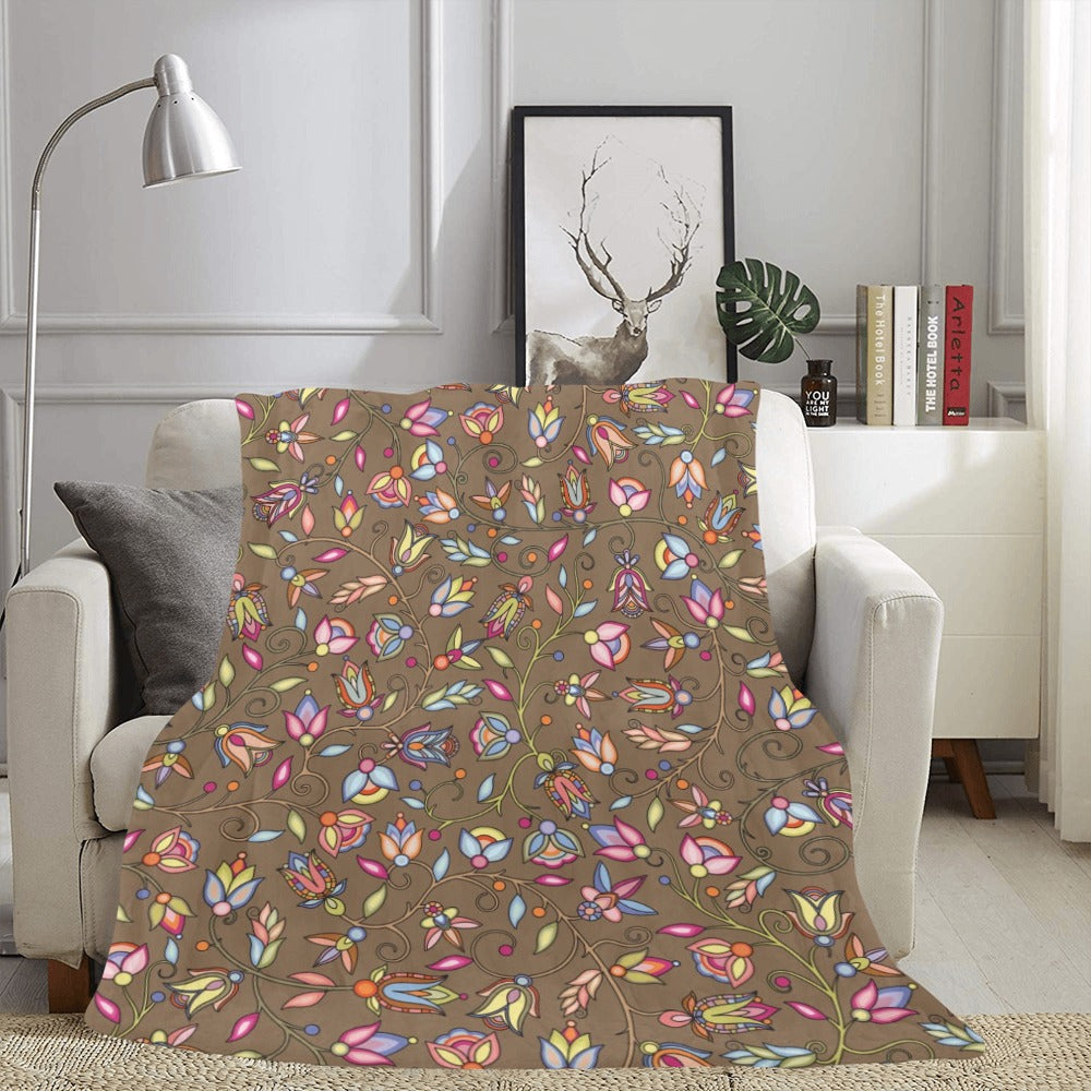 Buffalo Bloom Earth Song Ultra-Soft Micro Fleece Blanket 60"x80"