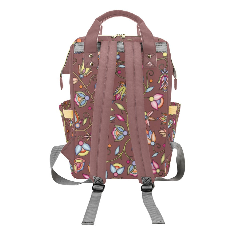 Buffalo Bloom Clay Multi-Function Diaper Backpack/Diaper Bag