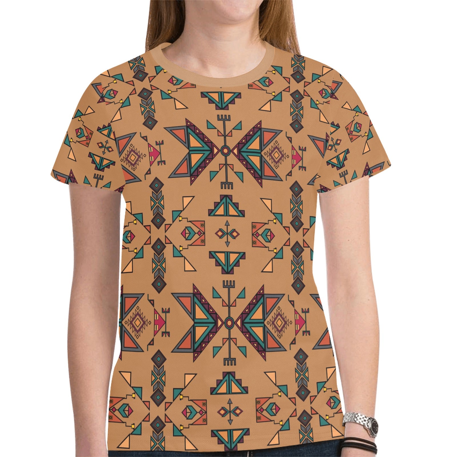 Arrow Dawn Brown T-shirt for Women