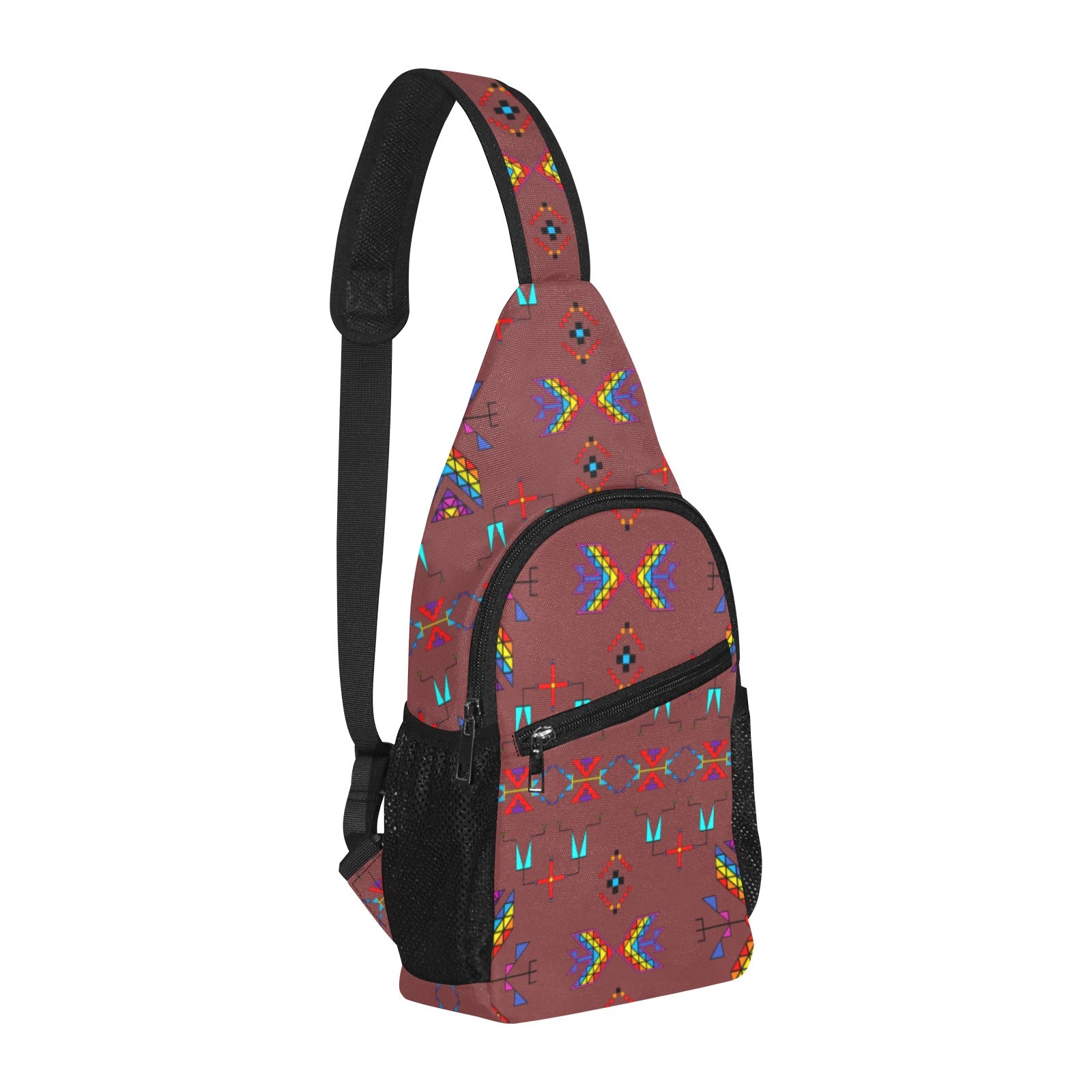 Rainy Chief Rainbow Earth Clay Chest Bag