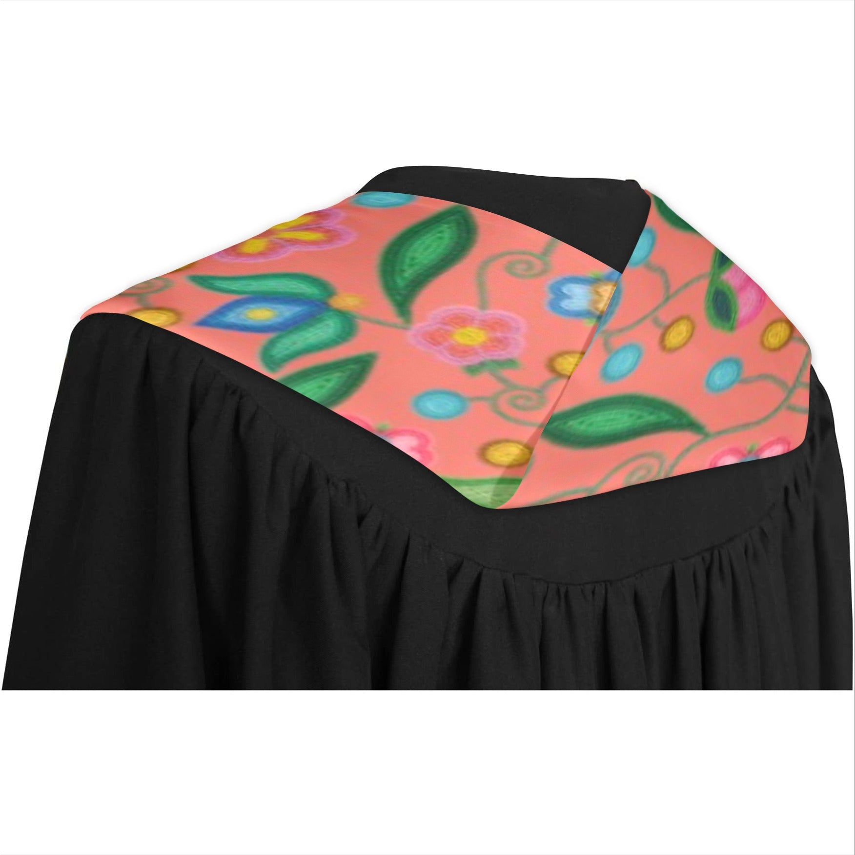 Skyberry Serenade Peach Graduation Stole