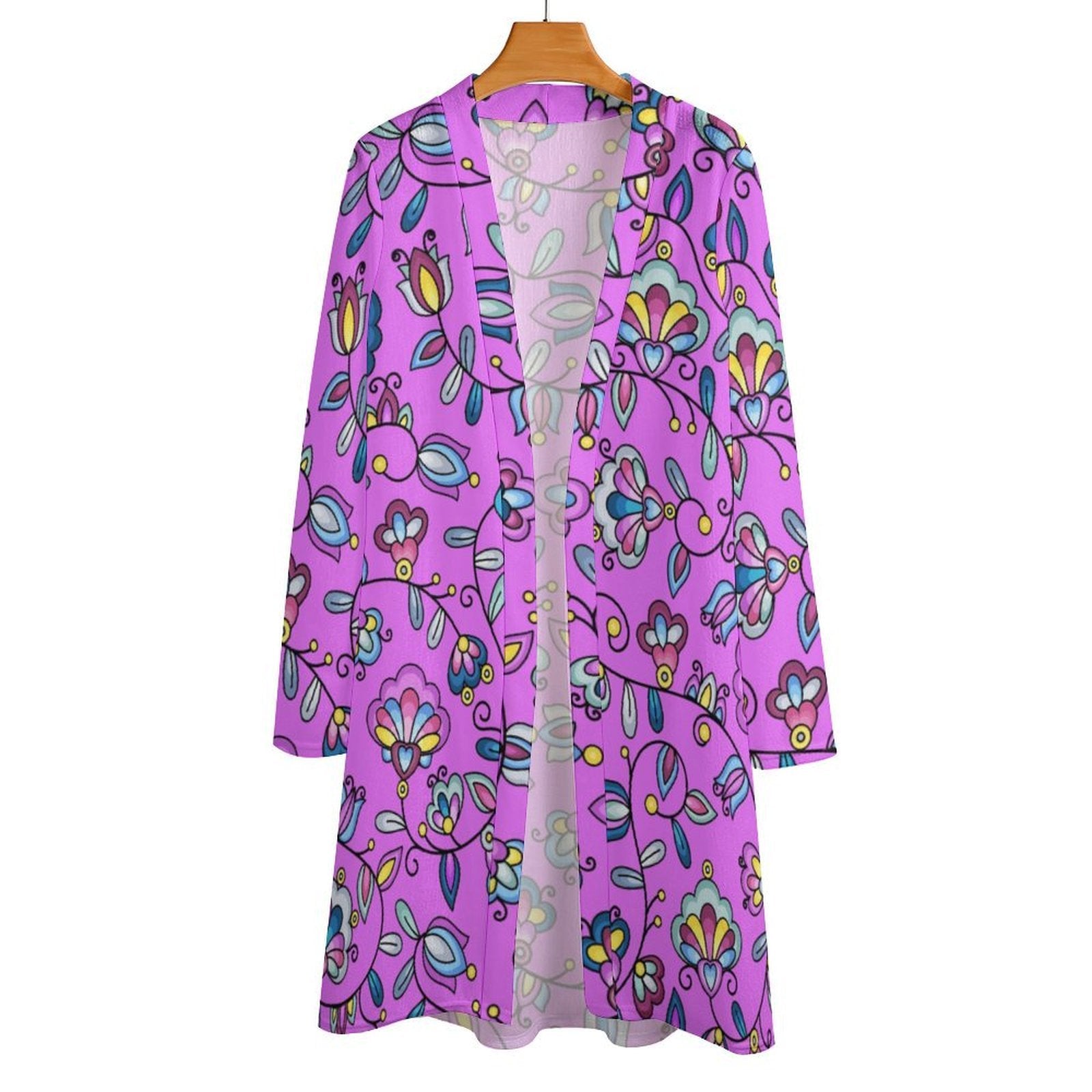 Autumn Bundle Blessing Purple Cardigan