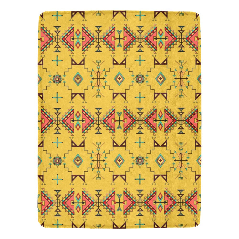 Thunder Flight Yellow Ultra-Soft Micro Fleece Blanket 60"x80"