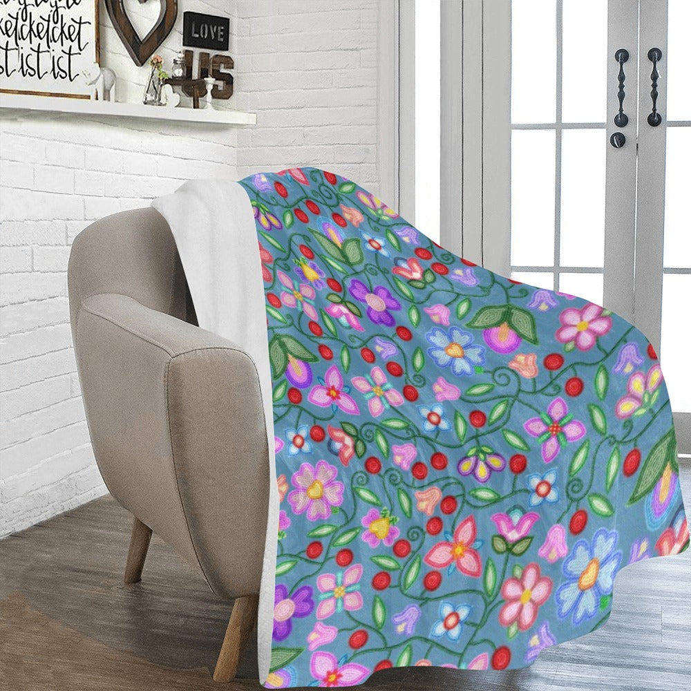 Petal Harmony River Ultra-Soft Micro Fleece Blanket 60"x80"