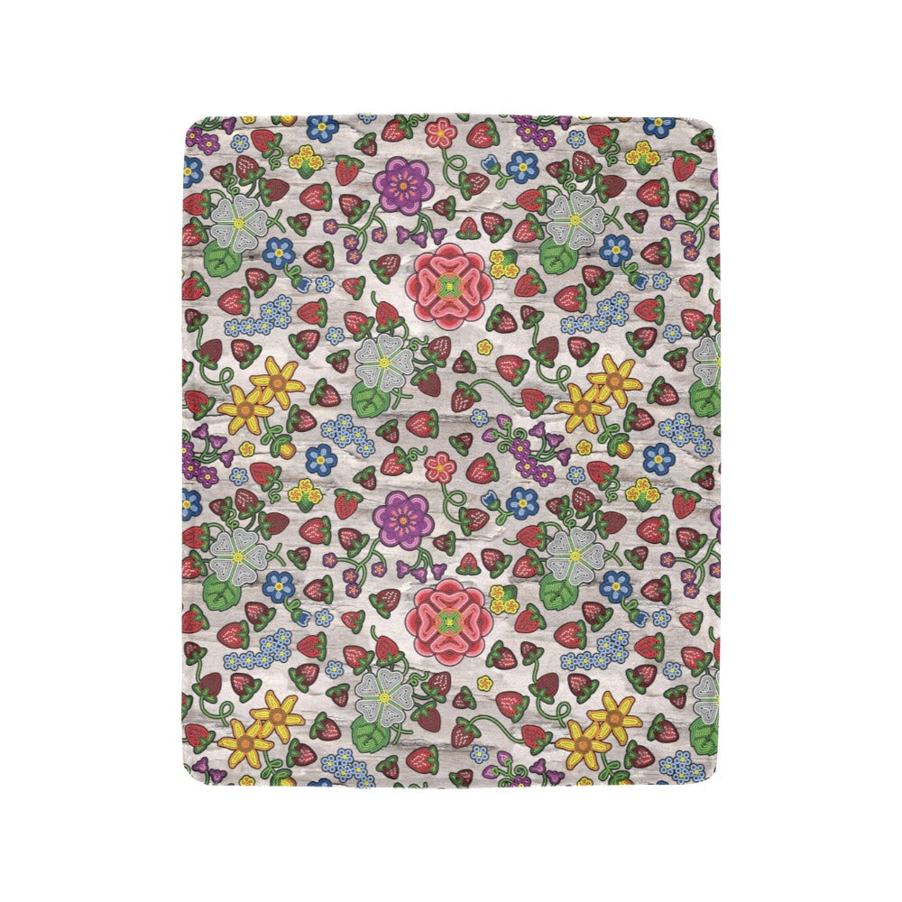 Berry Pop Bright Birch Ultra-Soft Micro Fleece Blanket 40"x50"