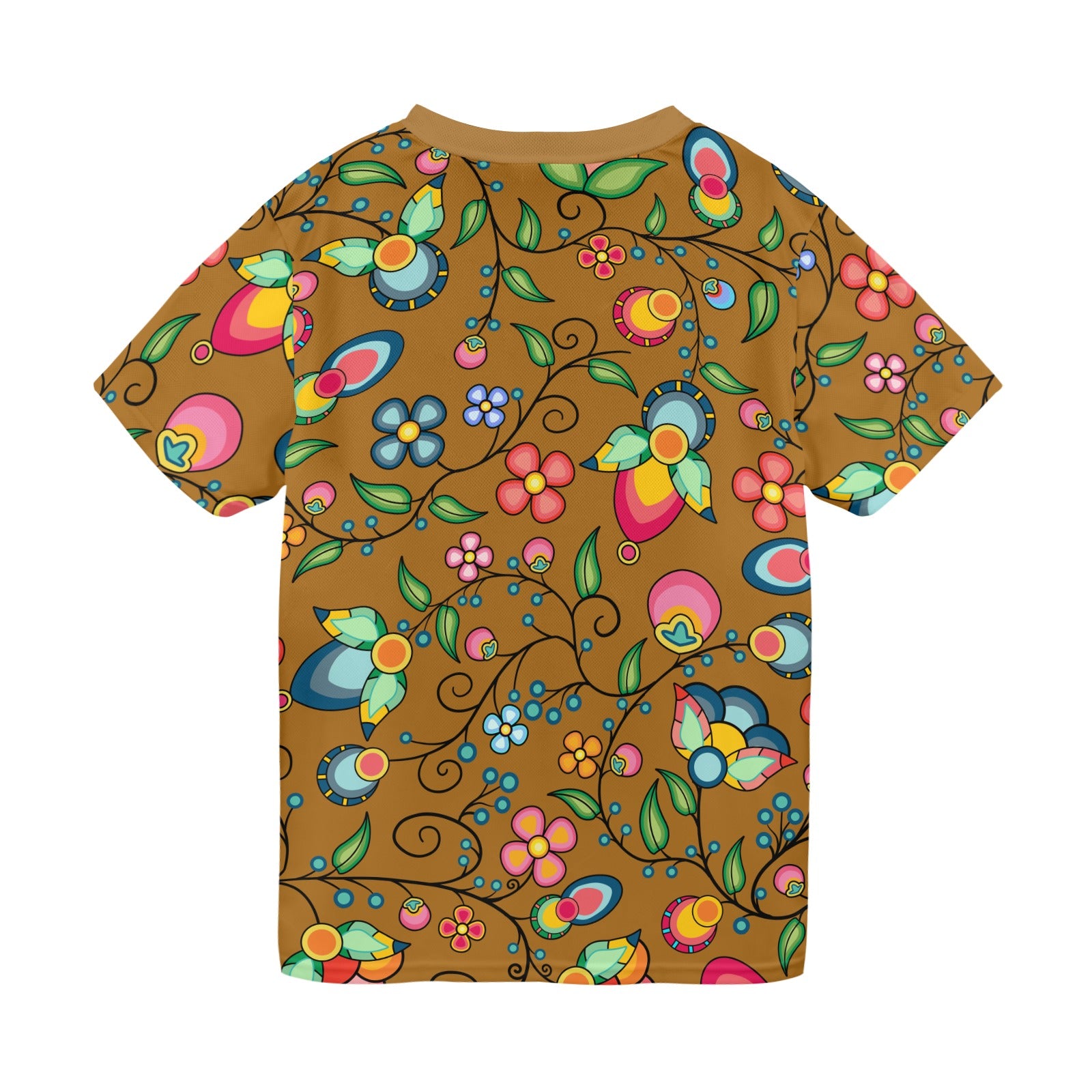 Floral Bounty Fall Leaves T-shirt for Men