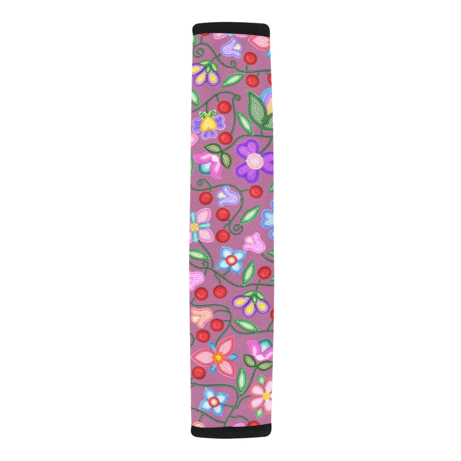 Petal Harmony Dusty Rose Car Seat Belt Cover 7''x12.6'' (Pack of 2)