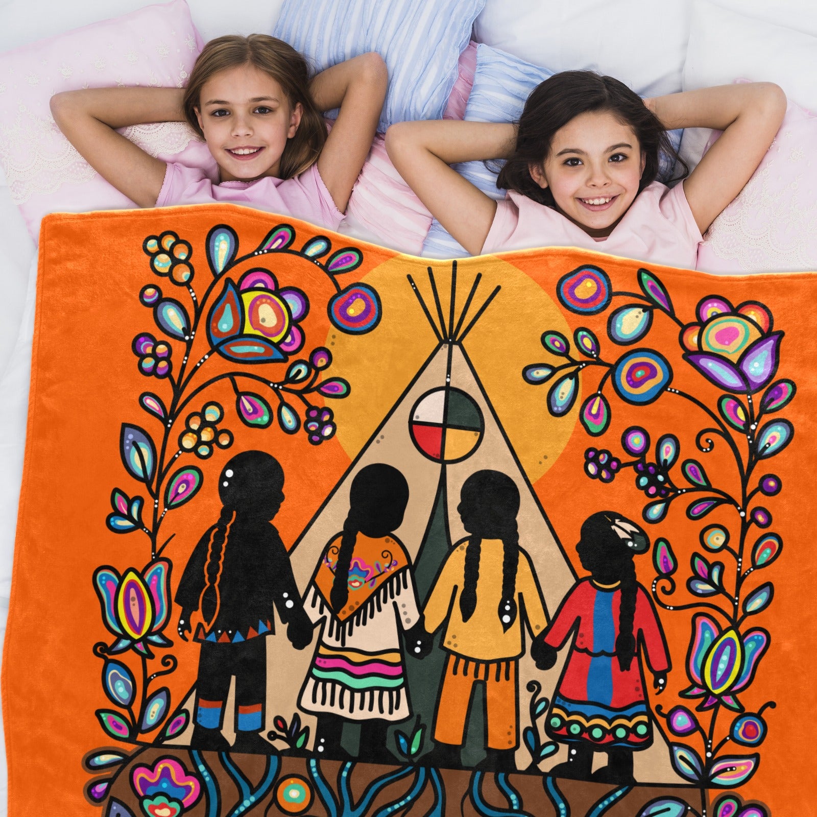 Rooted in Culture Ultra-Soft Micro Fleece Blanket 60"x50"