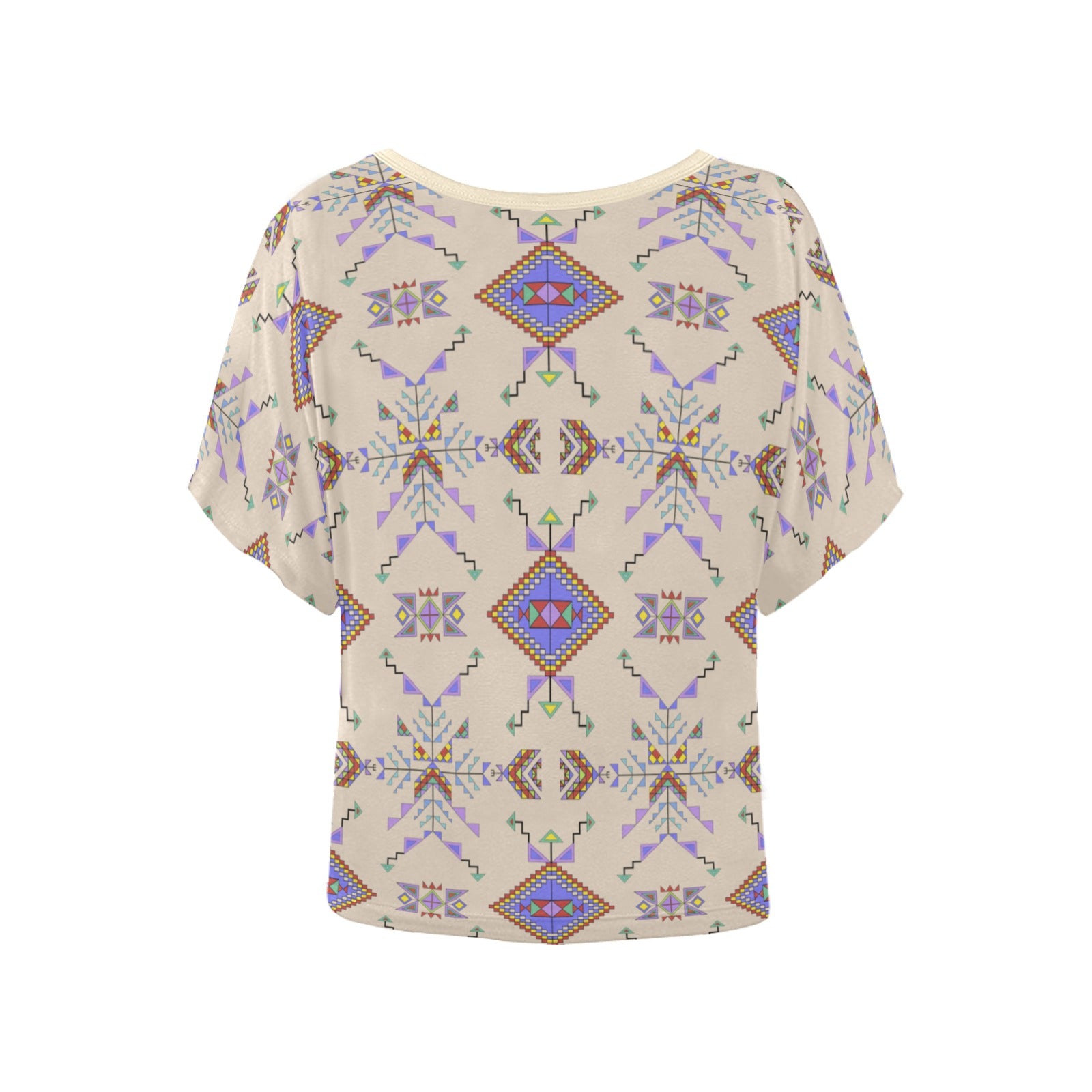 Buffalo Jump Hide Women's Batwing-Sleeved Blouse T shirt